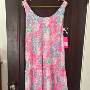 Lilly Pulitzer Medium drop waist sundress Never worn with tags.